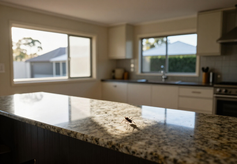 Cockroach-free kitchen in Mount Colah after pest control